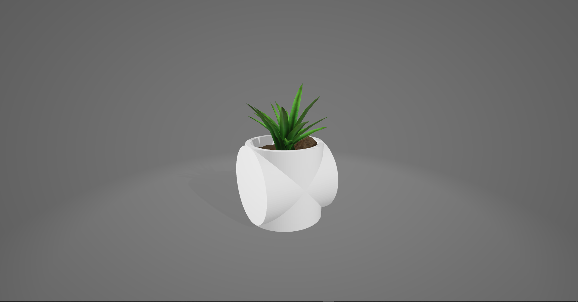 Cross Cylinder Vase