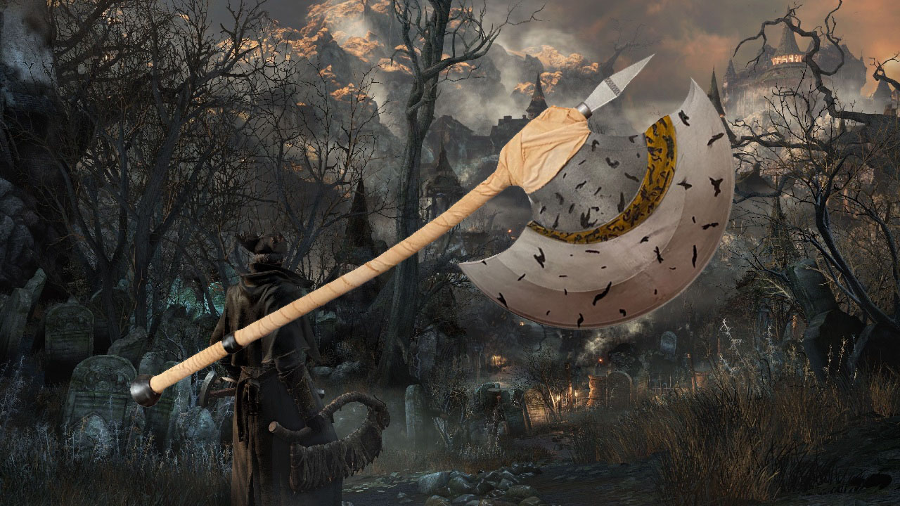 Bloodborn Axe life-size