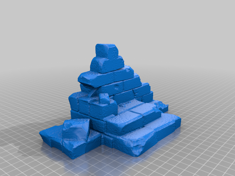 Sculpted Ruin peice.