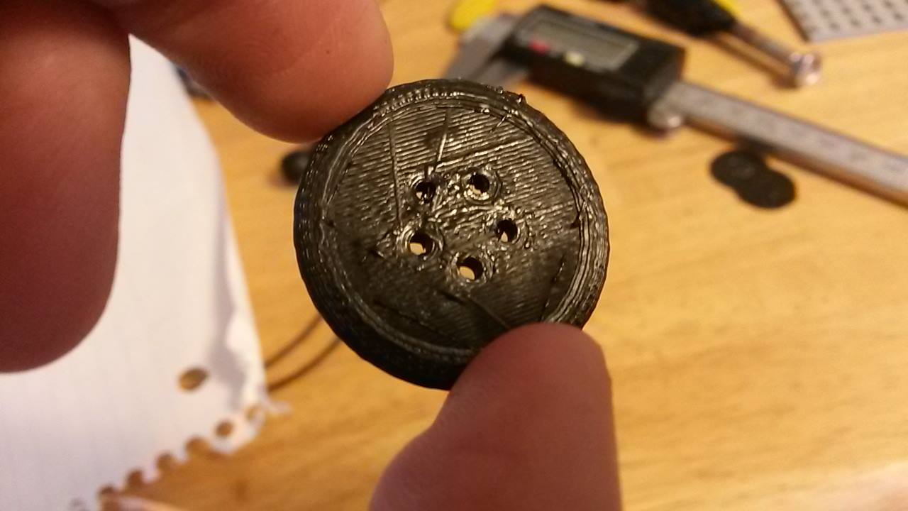 Customizable Clothing Button