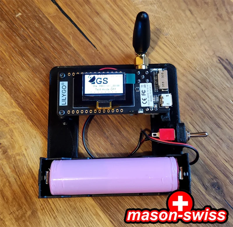 Bracket for LILYGO LoRa V2.1 ESP32, Meshtastic, TinyGS, Lora