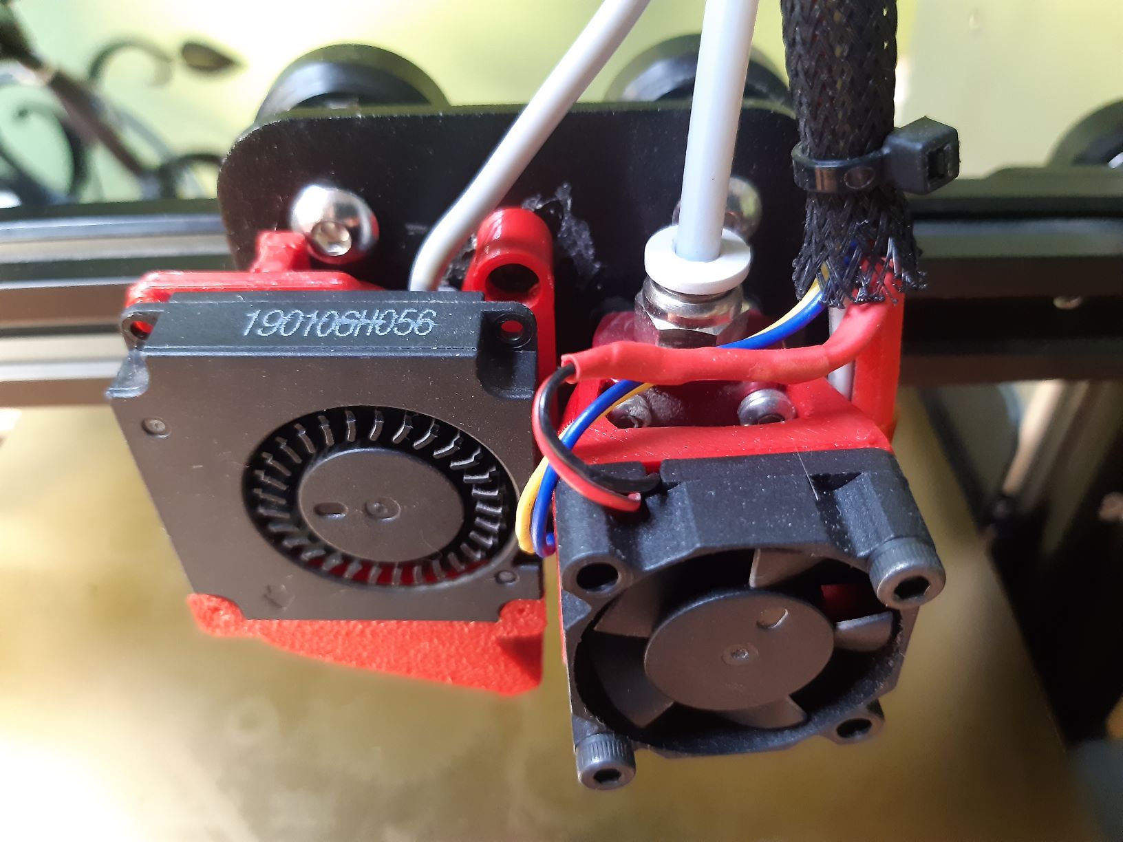 F1 mount for Creality Ender 3, CR-10 [do not use this -> use MinV2 instead]