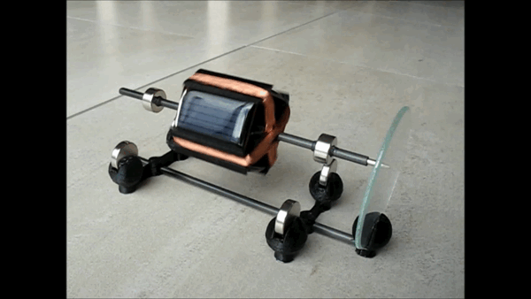 Tiny Mendocino solar motor