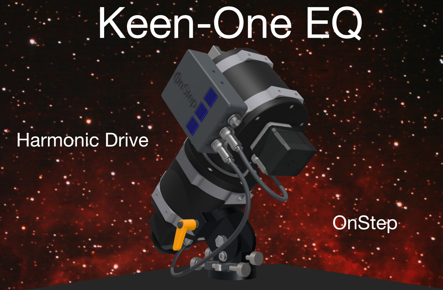 Keen-One Harmonic Drive EQ Mount
