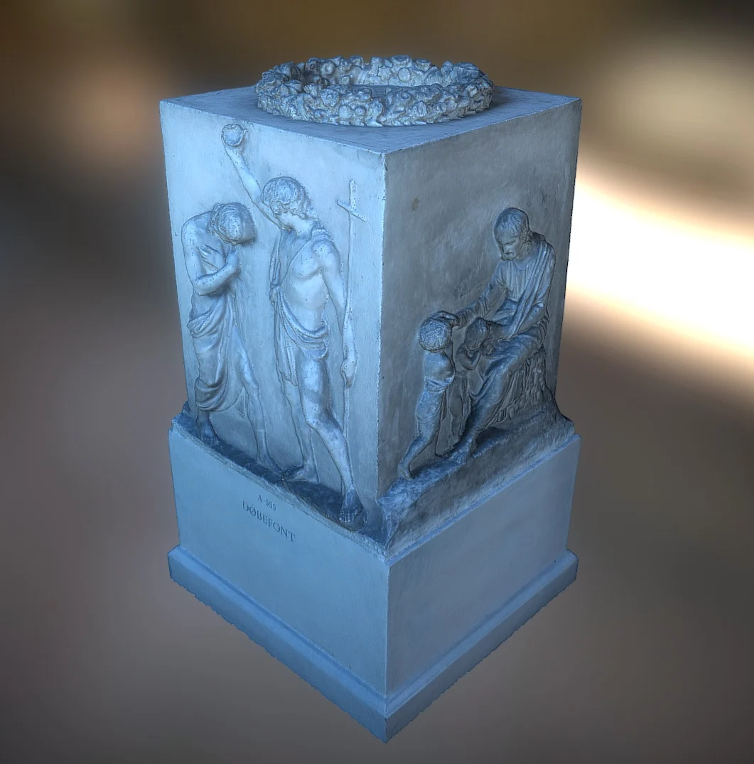 Baptismal font