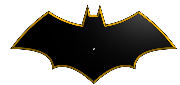Batman (dc Rebirth) inspired chest emblem