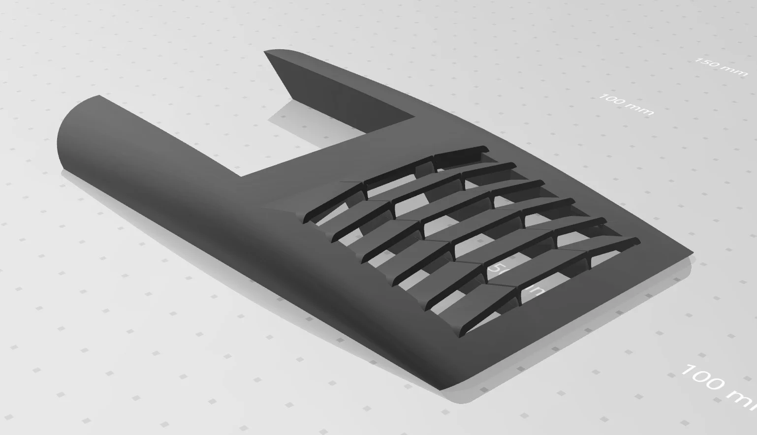 Vented lower filler / cover for XUAV Mini Talon