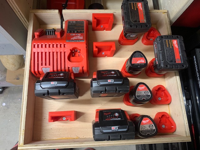Milwaukee M18 Battery Holder