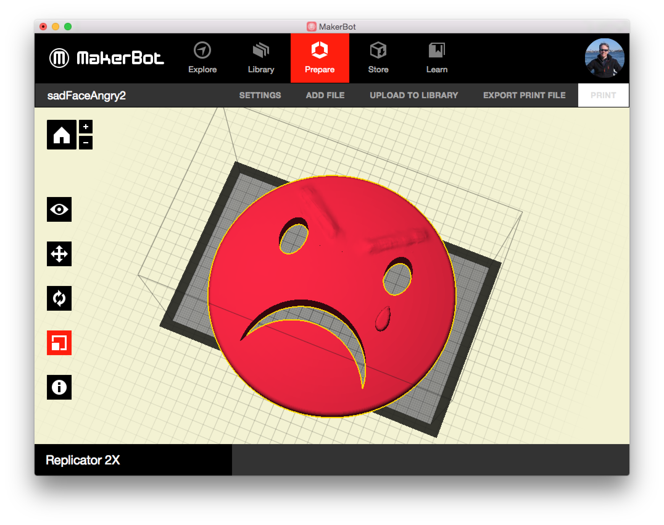 Angry Sad Face - Defend Creative Commons - Non Commercial