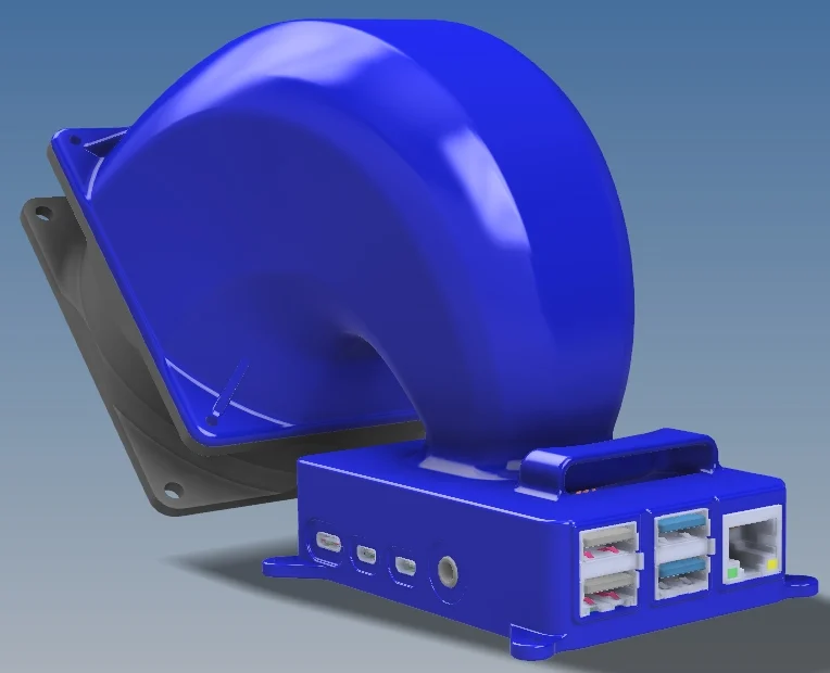 'FY-FAN' Raspberry PI4 (FreakShow) Case