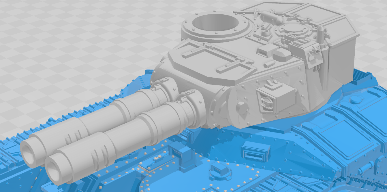Macharius  turret - WH40k