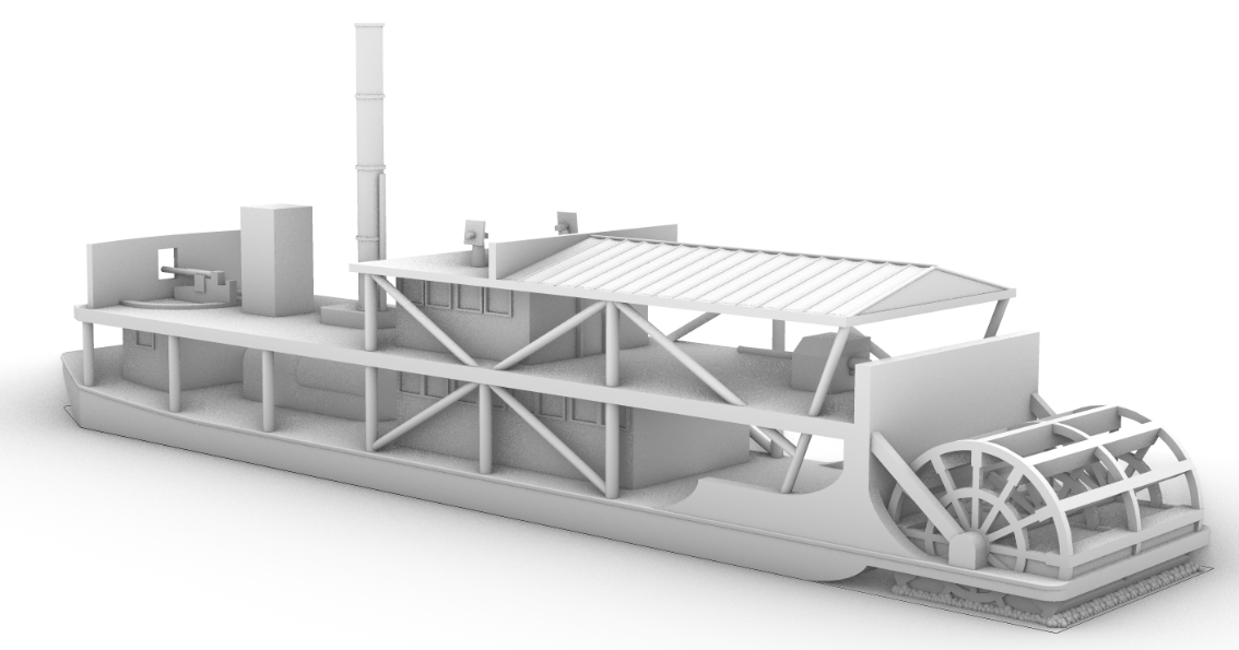 Tamai Class Nile river gunboat