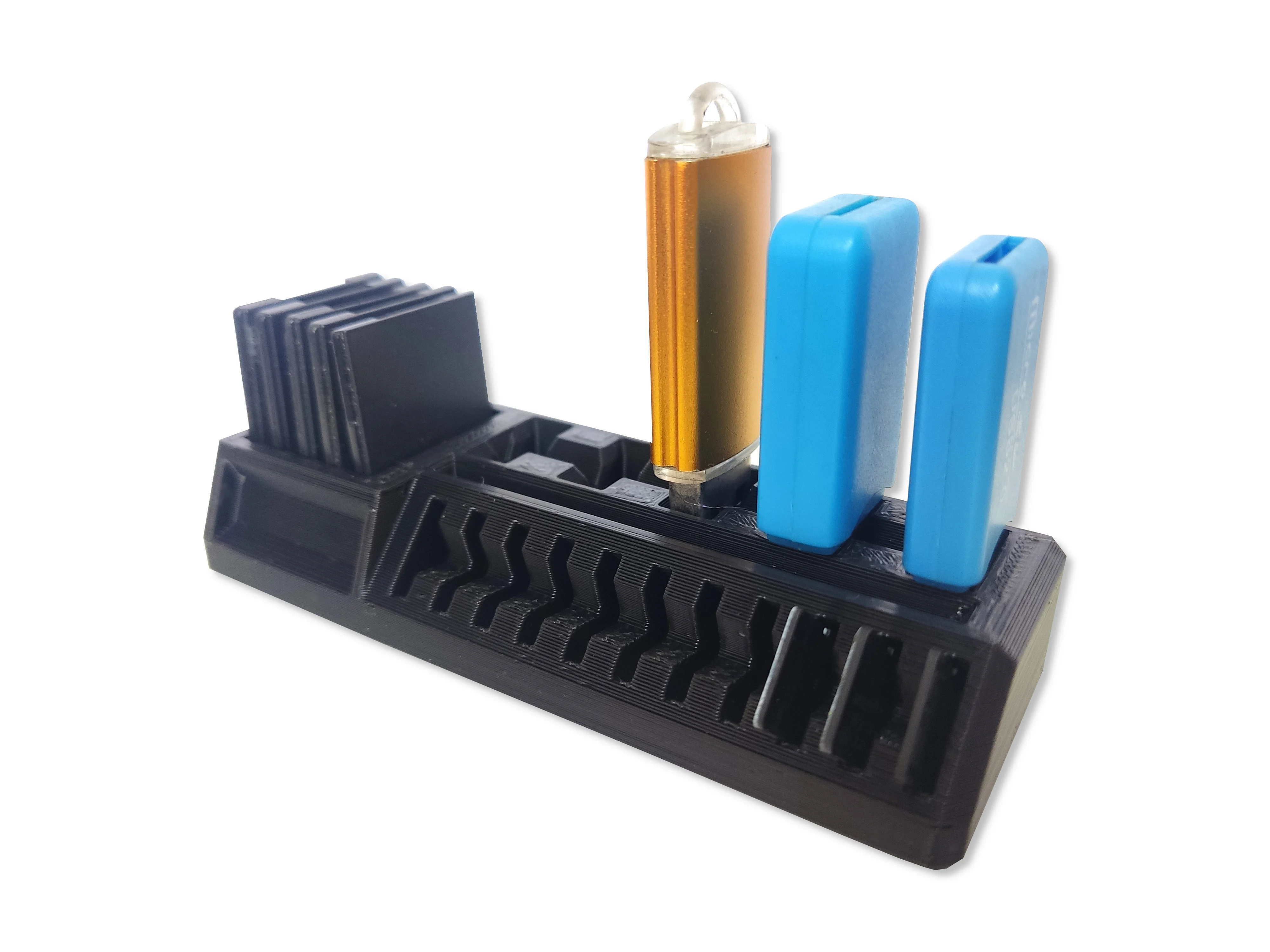 USB SD Card MicroSD holder ORGANIZER OC