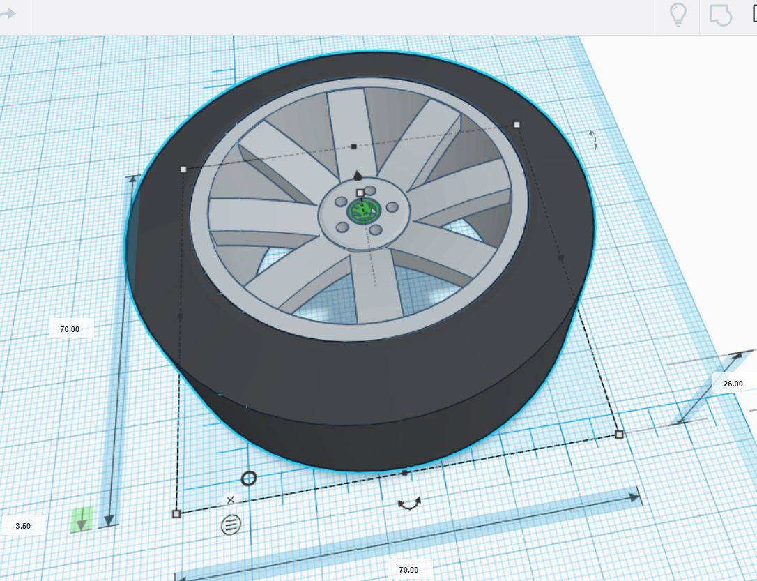 Phone holder Tyre