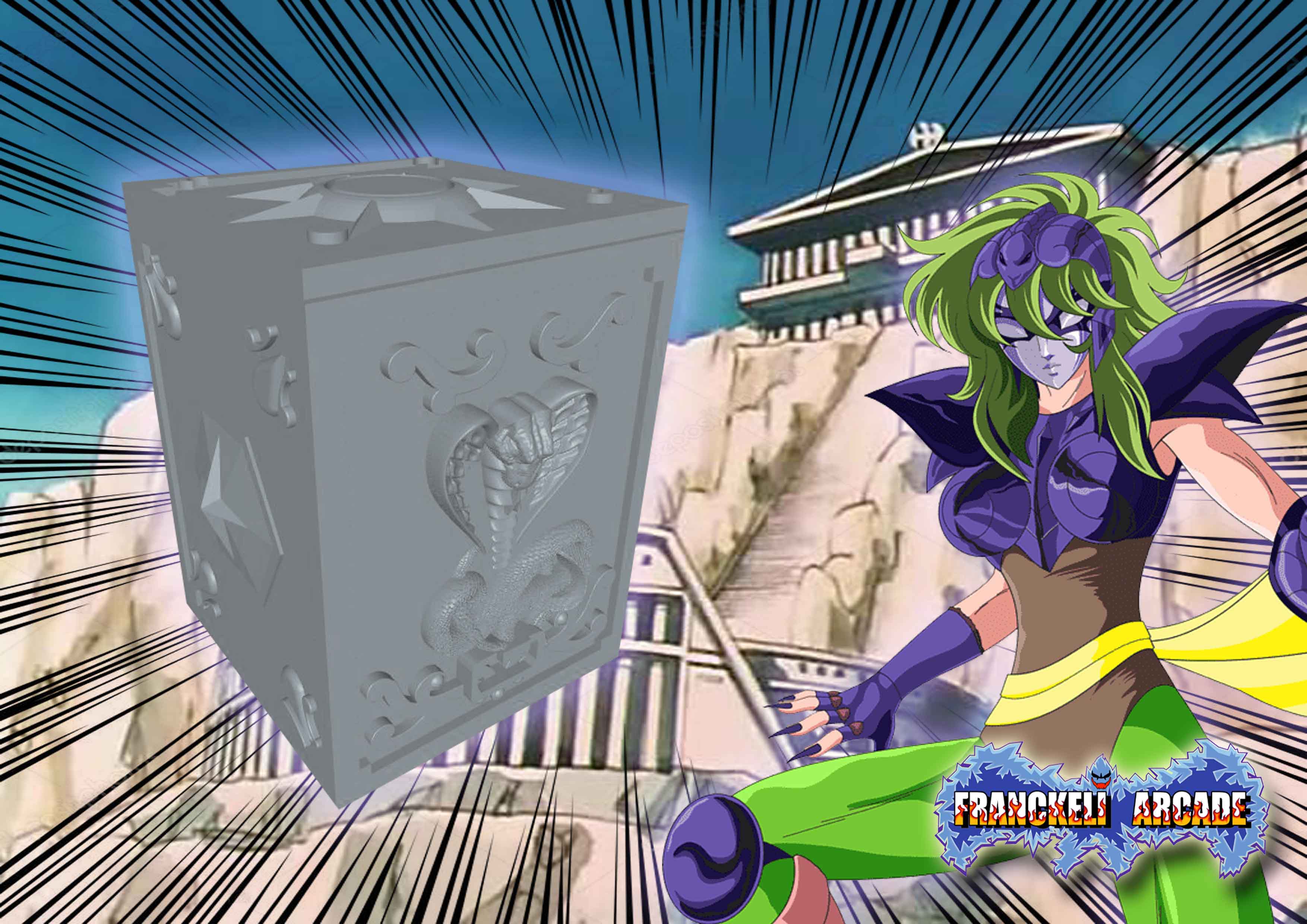 saint seiya ofiuco plata box V2