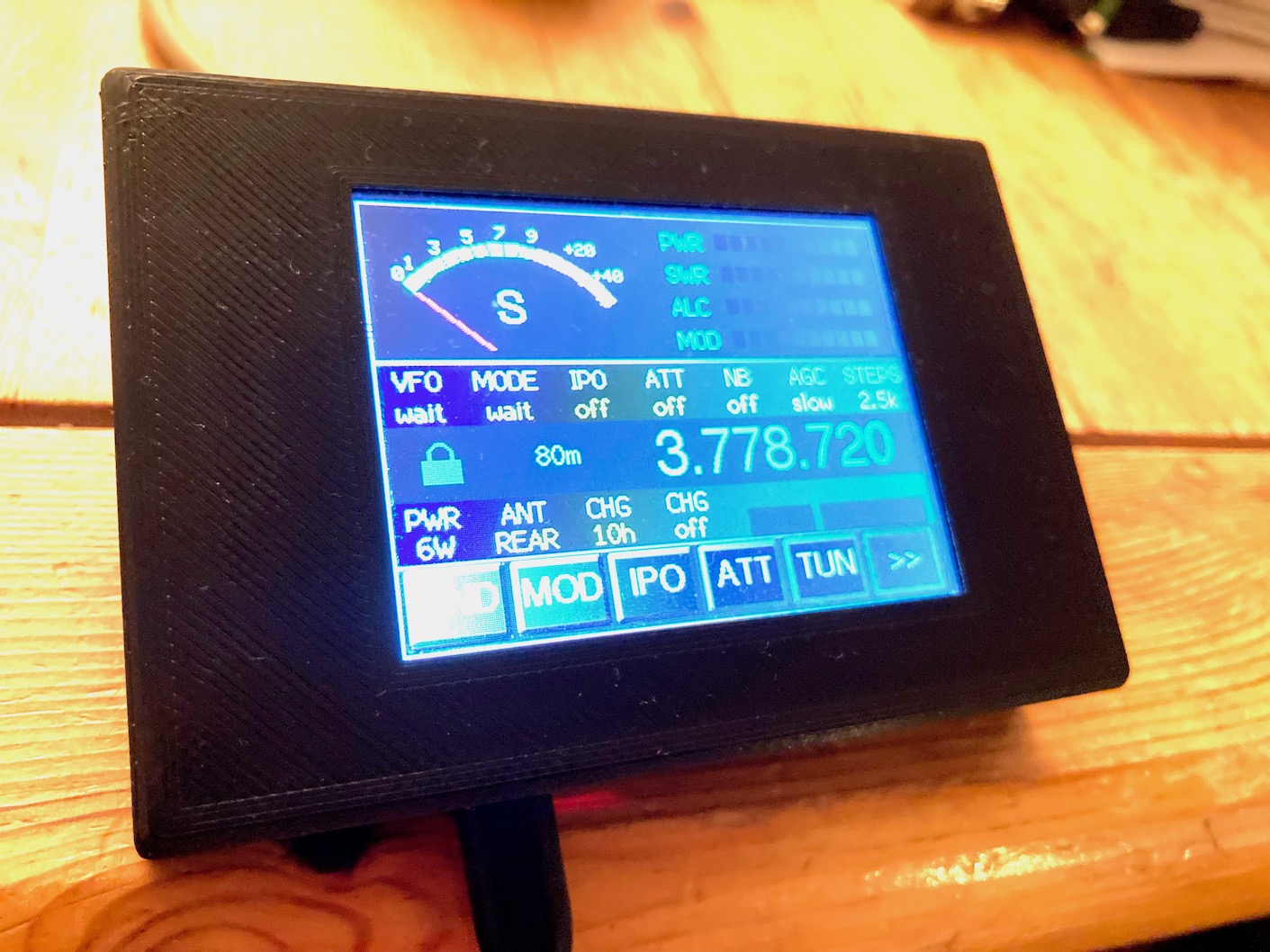 Case for 3.2 inch TFT display and ESP32 controller