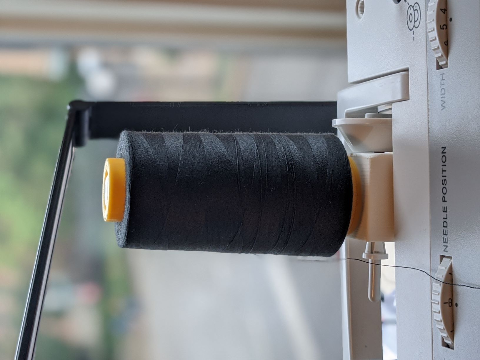 serger thread adapter for singer model 4411 sewing machine