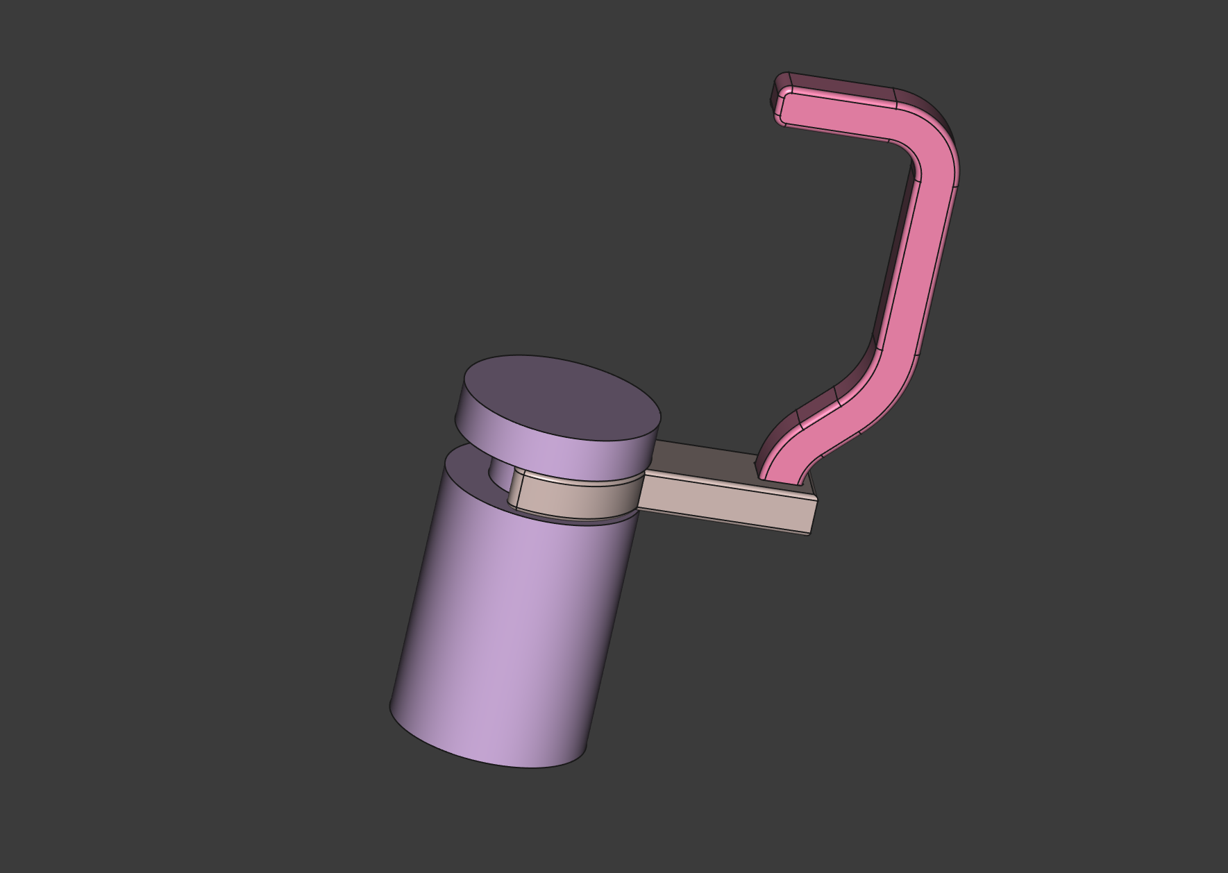 Paint handle