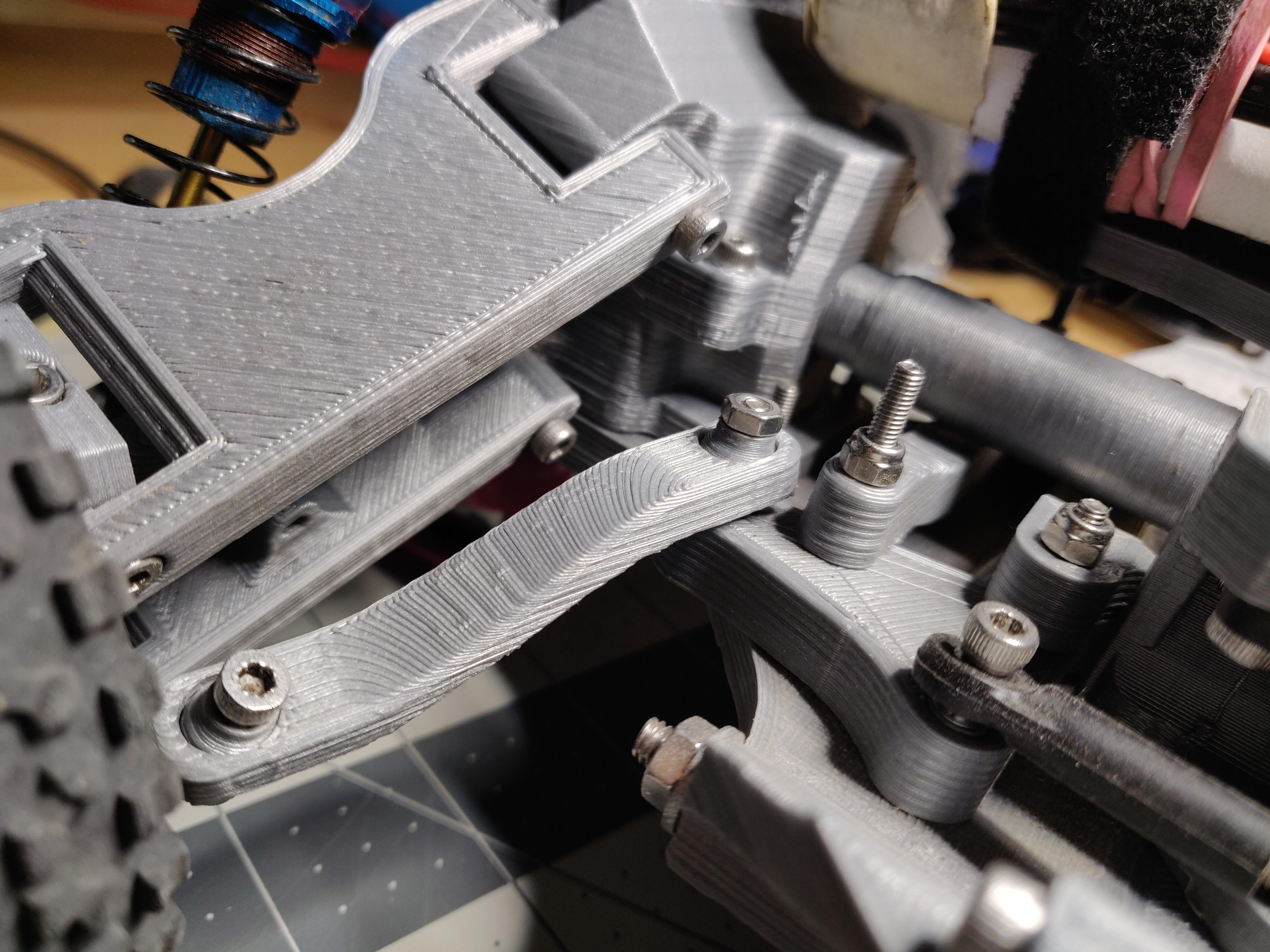 Fully 3D printed RC Rod-Ends / linkages (Various Lengths)