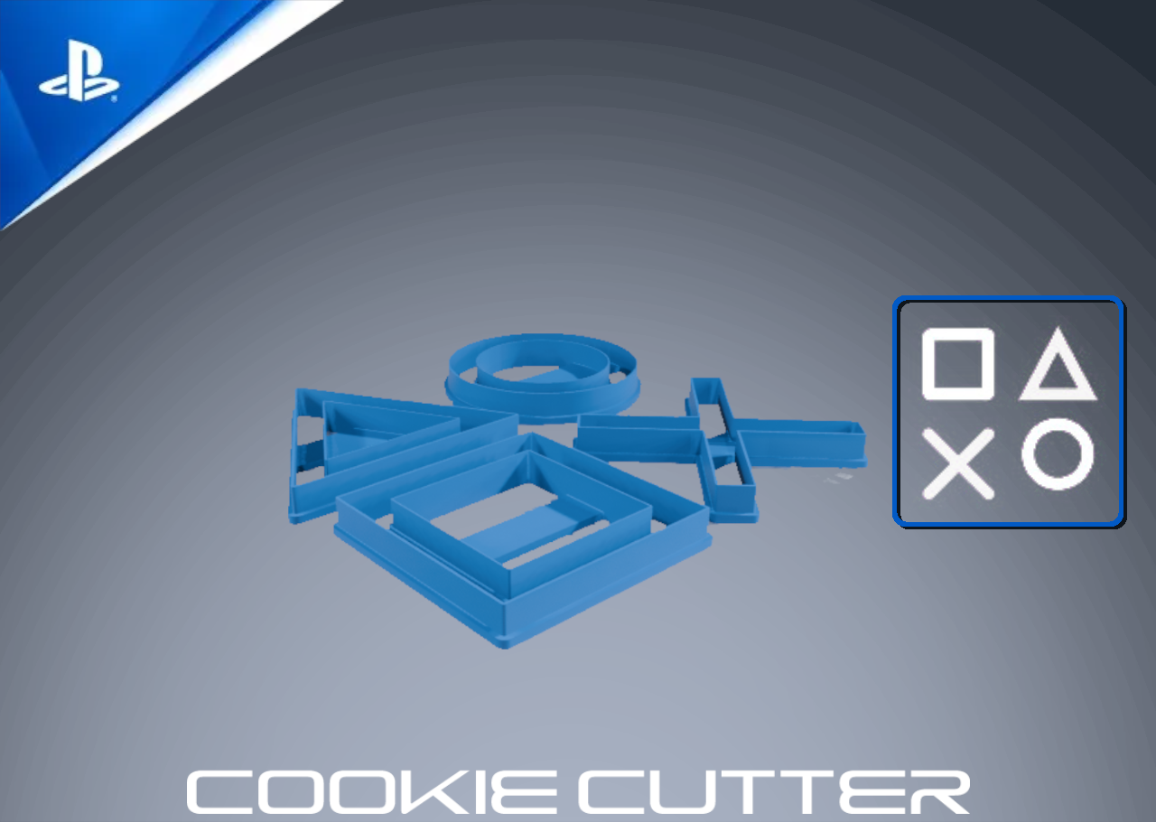 [Cookie Cutter] Playstation Symbols