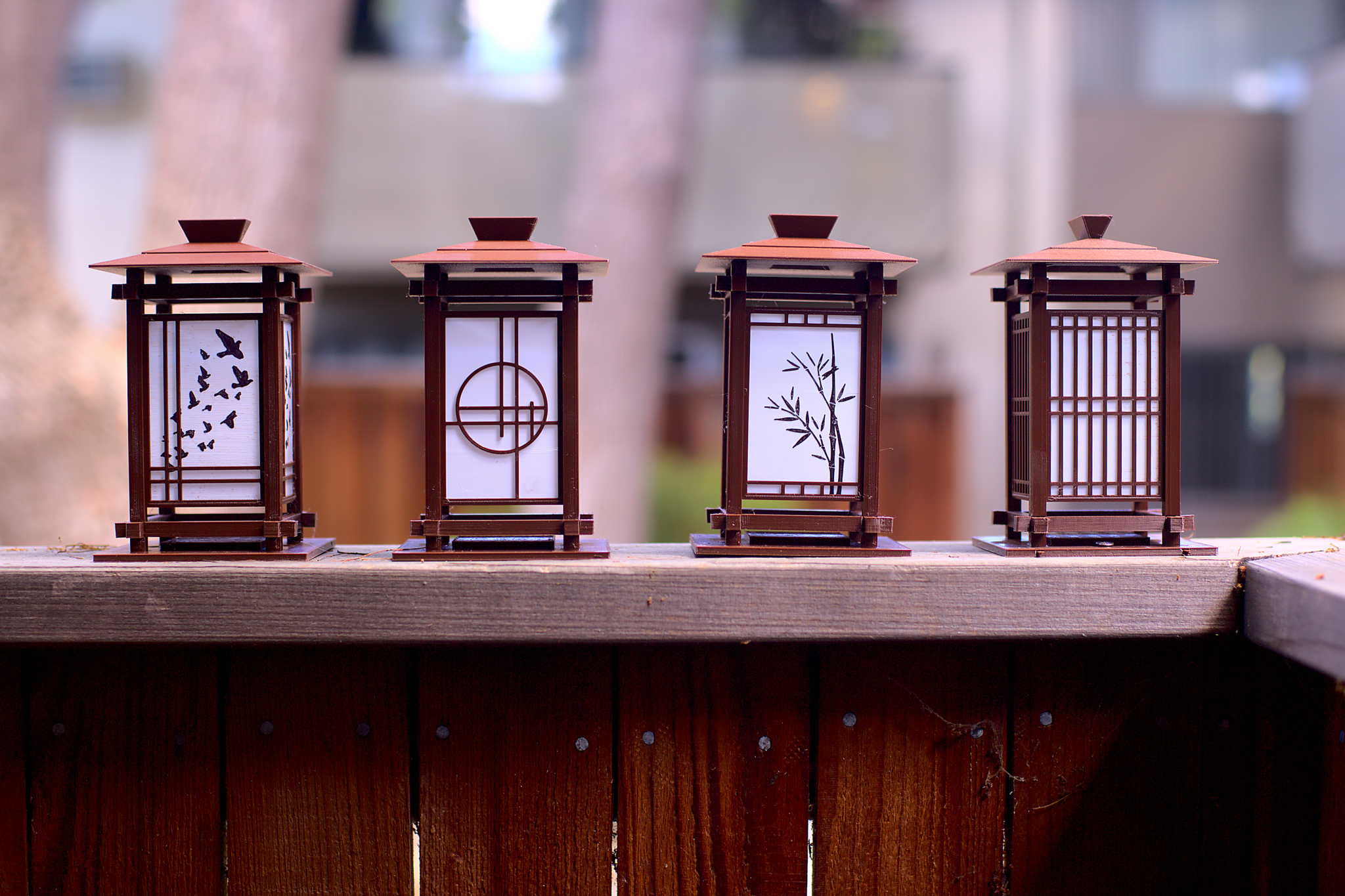 Japanese Shoji Lamps (Mini)