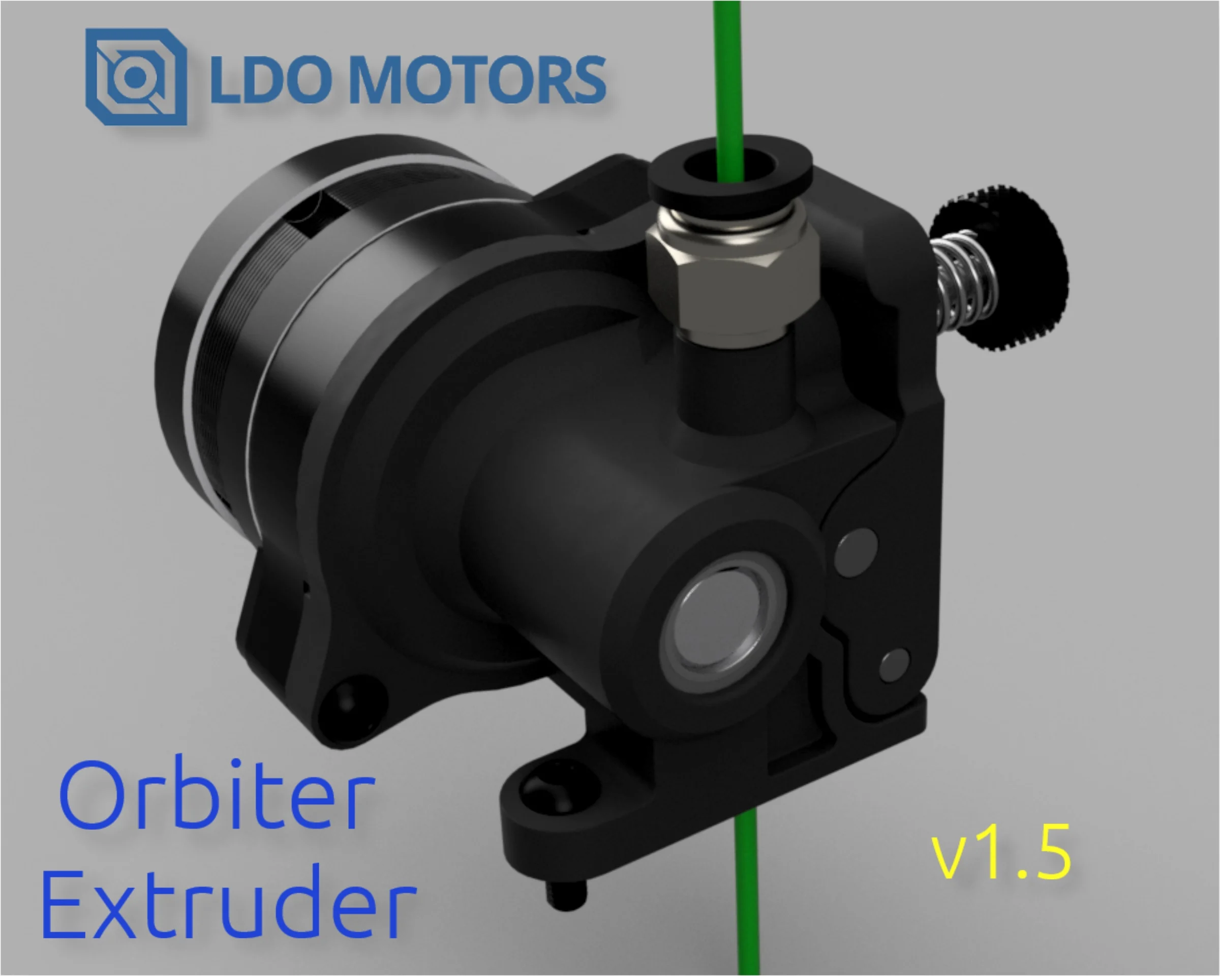 The Orbiter v1.5 140g Dual Drive Direct Extruder