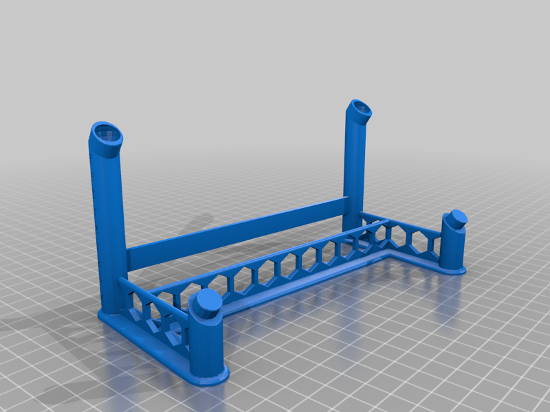 Fritzbox 7530 Standfuss und Kabelabdeckung
