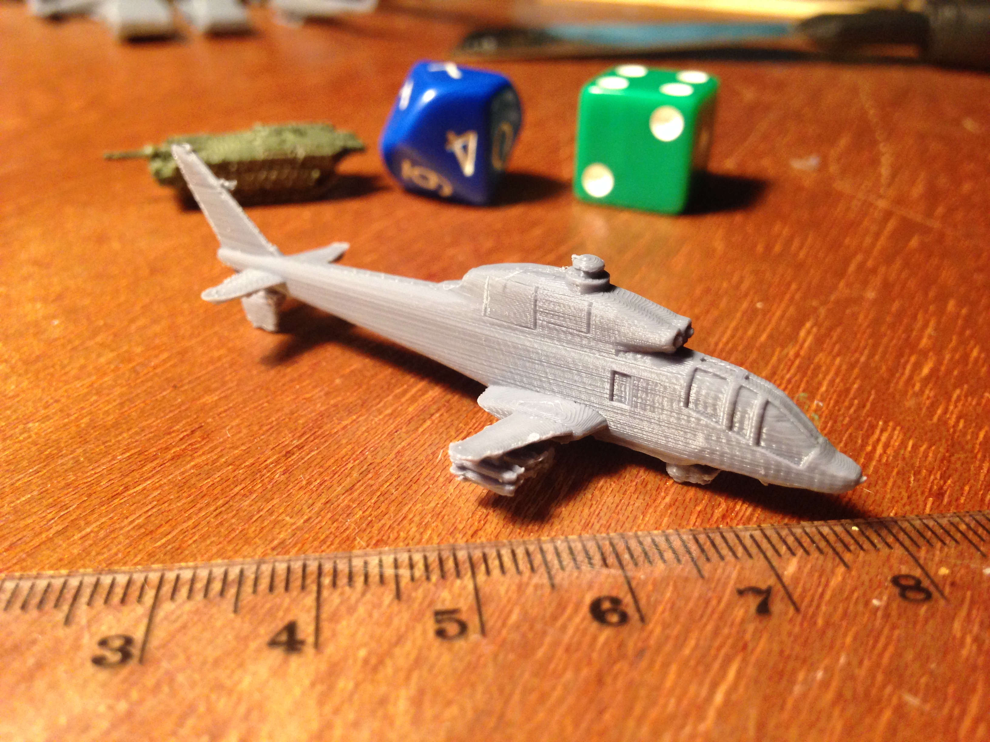 Sikorsky S-67 Blackhawk for microarmor