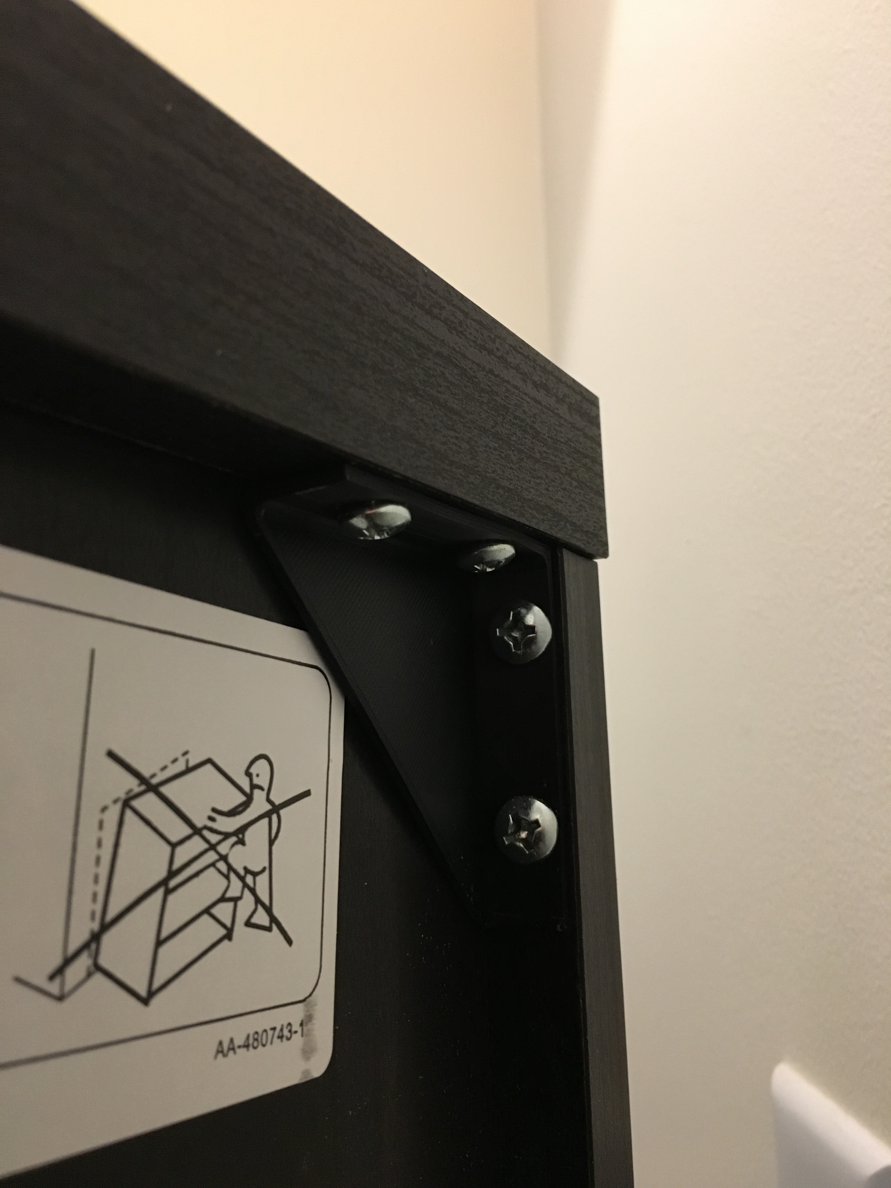 IKEA BESTA Cabinet Corner Support