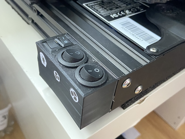 Buton box for Ender 3