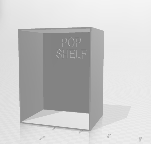 pop vinyl display shelf