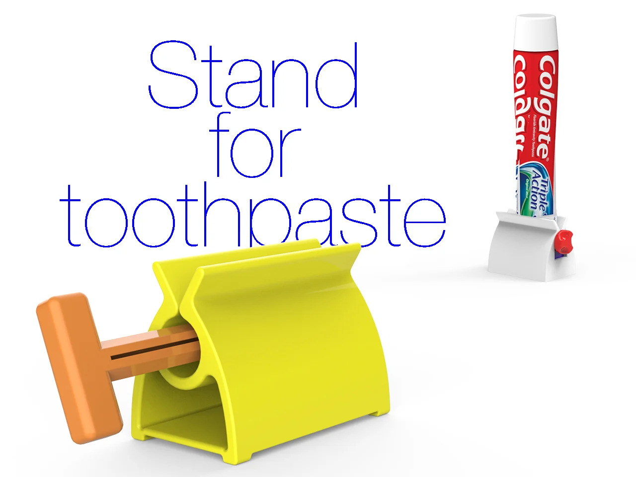 Stand for toothpaste V2.0