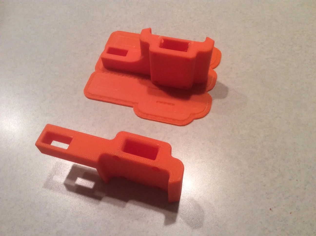 Baofeng UV-5R holder with mic slot