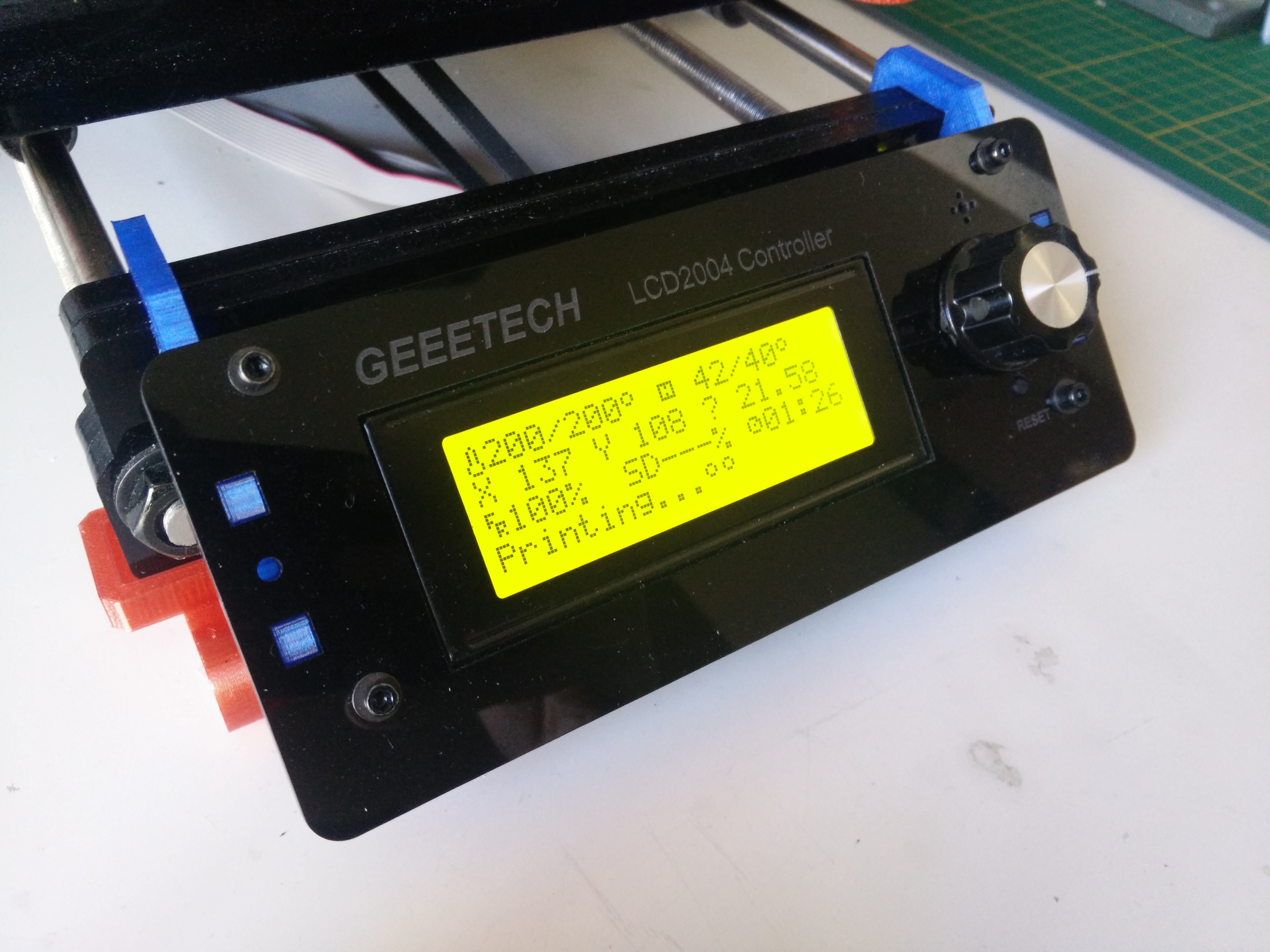 LCD Screen Mount for GEEETech i3 Pro B