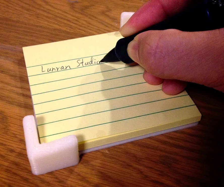 Memo Pad Holder