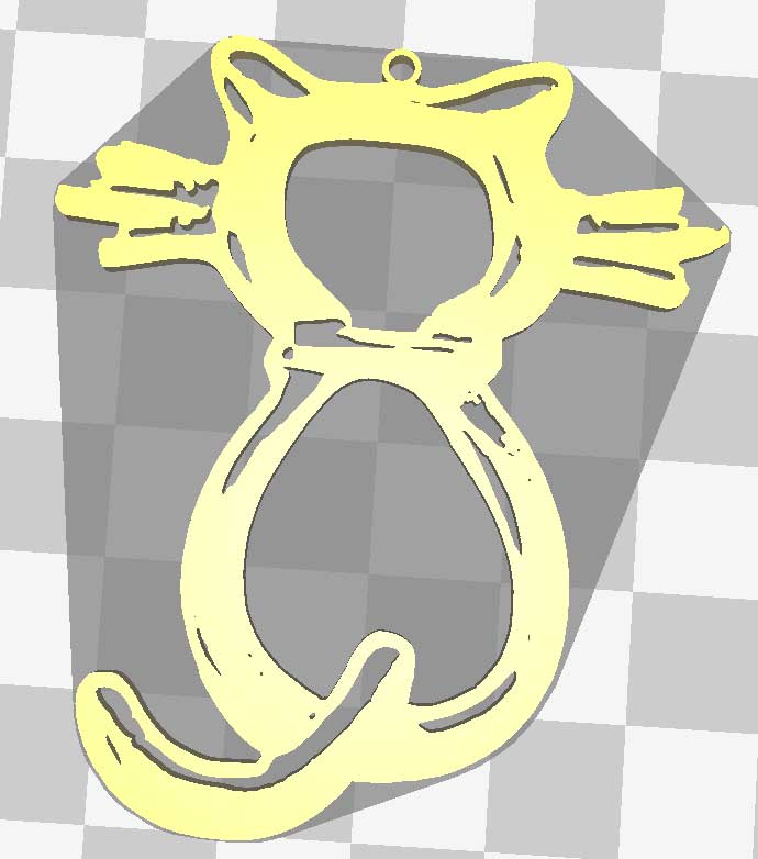 The Cat pendentif