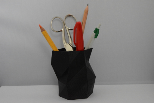 Pencil holder Low poly