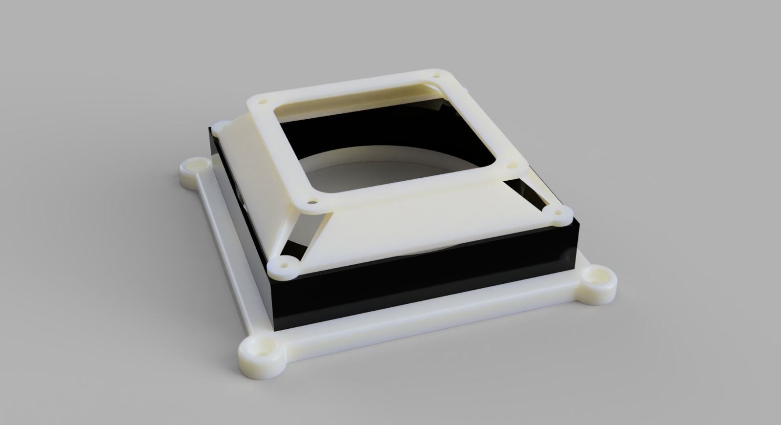 Wallmount for 140mm Fan for an Intel NUC (NUCi5BEK)