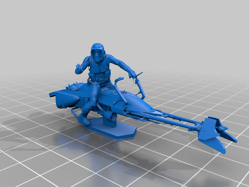 Scout Trooper - Star Wars Army Men