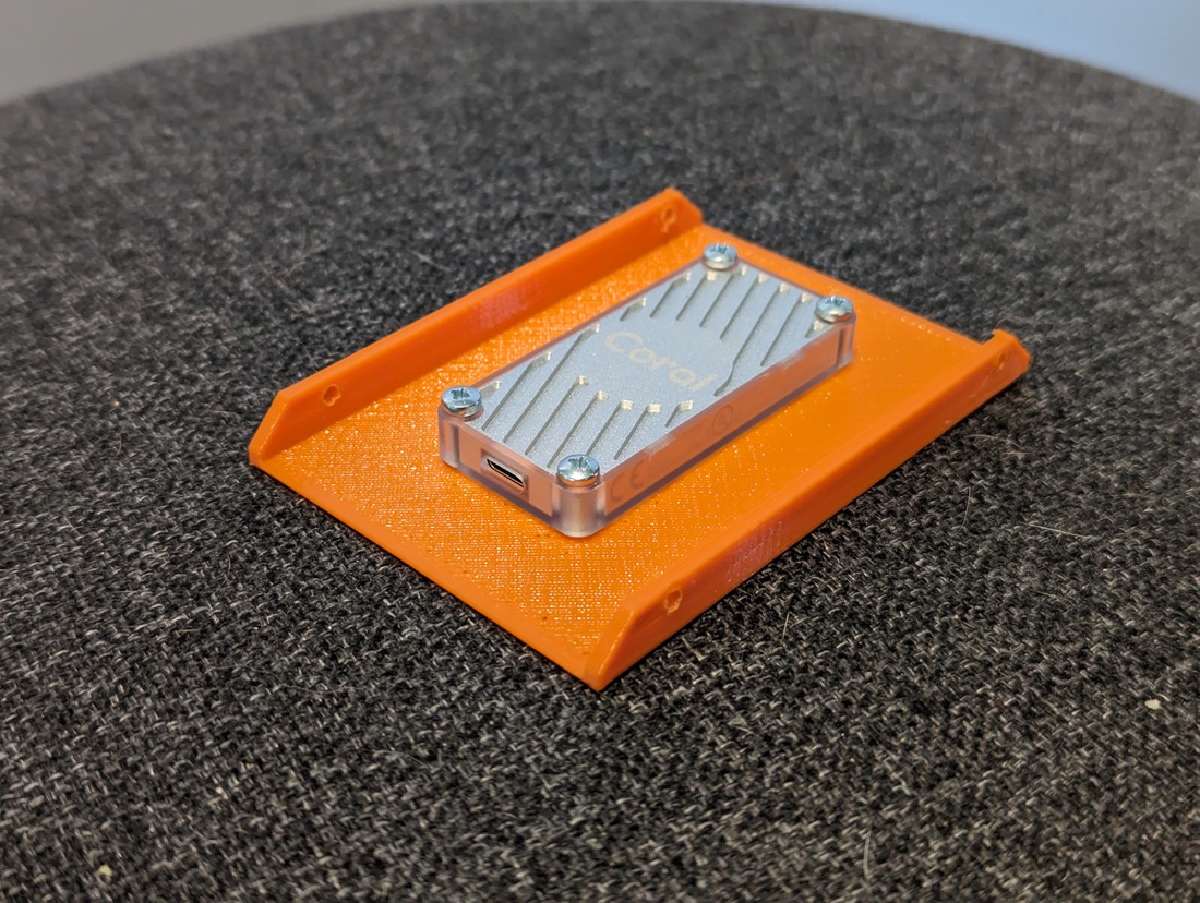 Google Coral TPU 2.5" drive mount