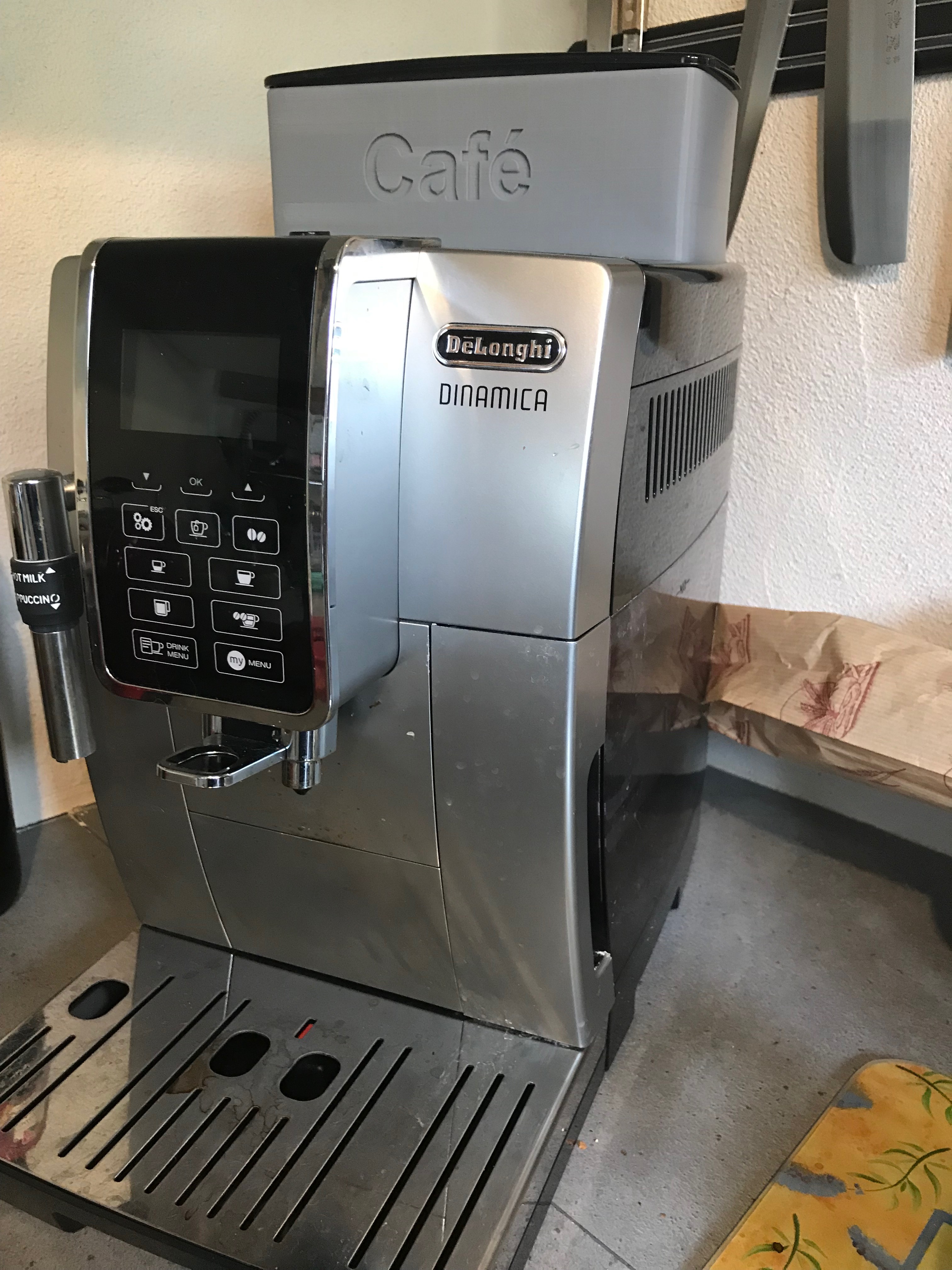booster for coffee machine