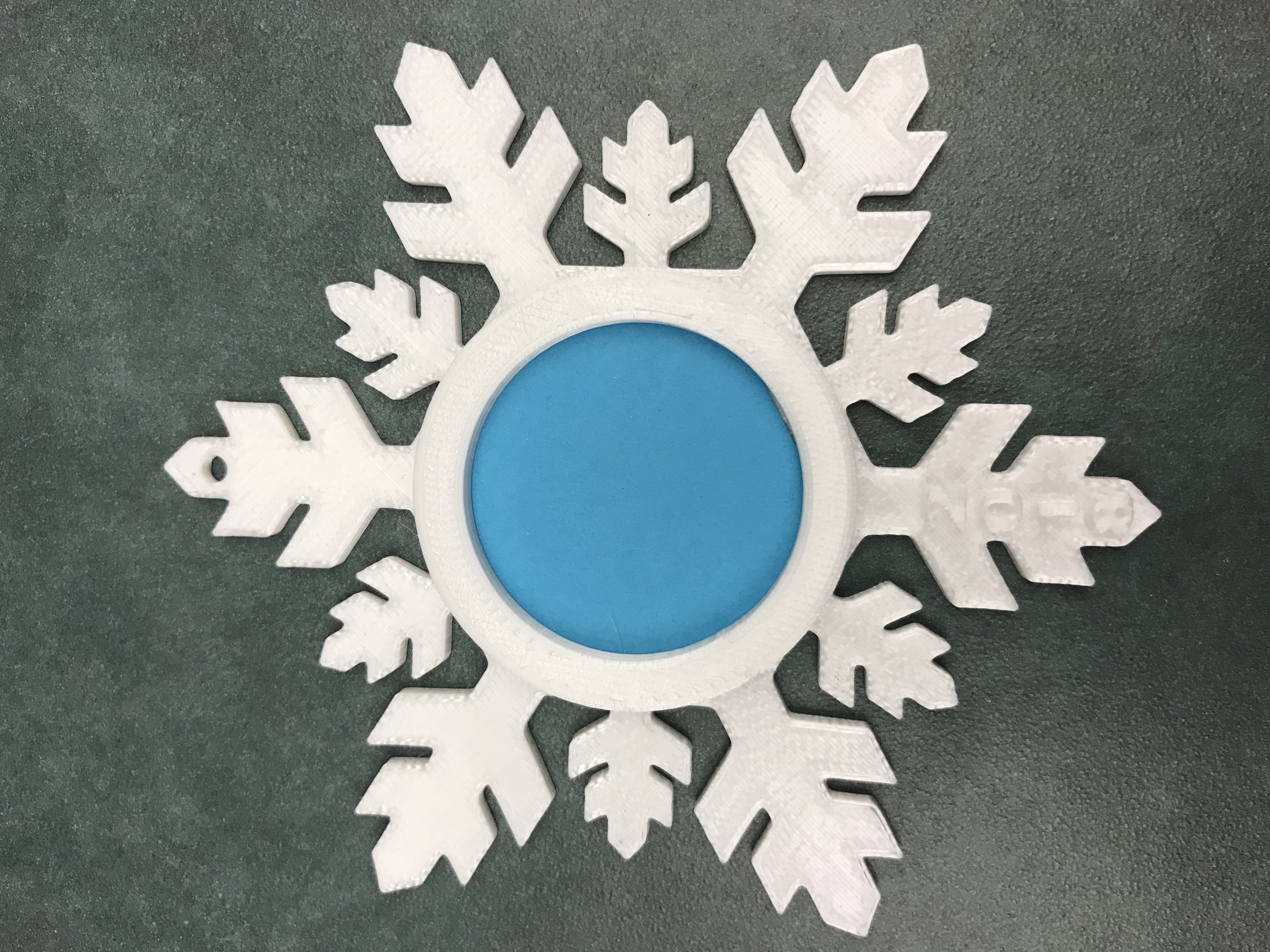 Christmas photo ornament