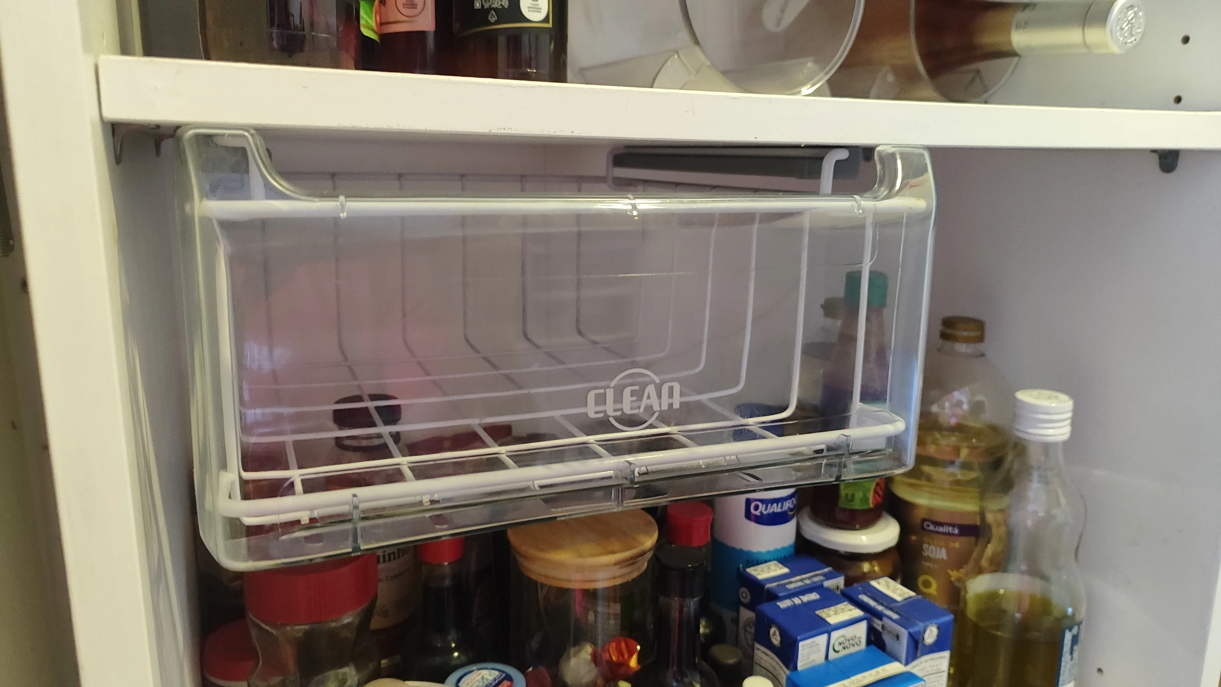 Suporte para gavetas de geladeira Brastemp 'Clean'