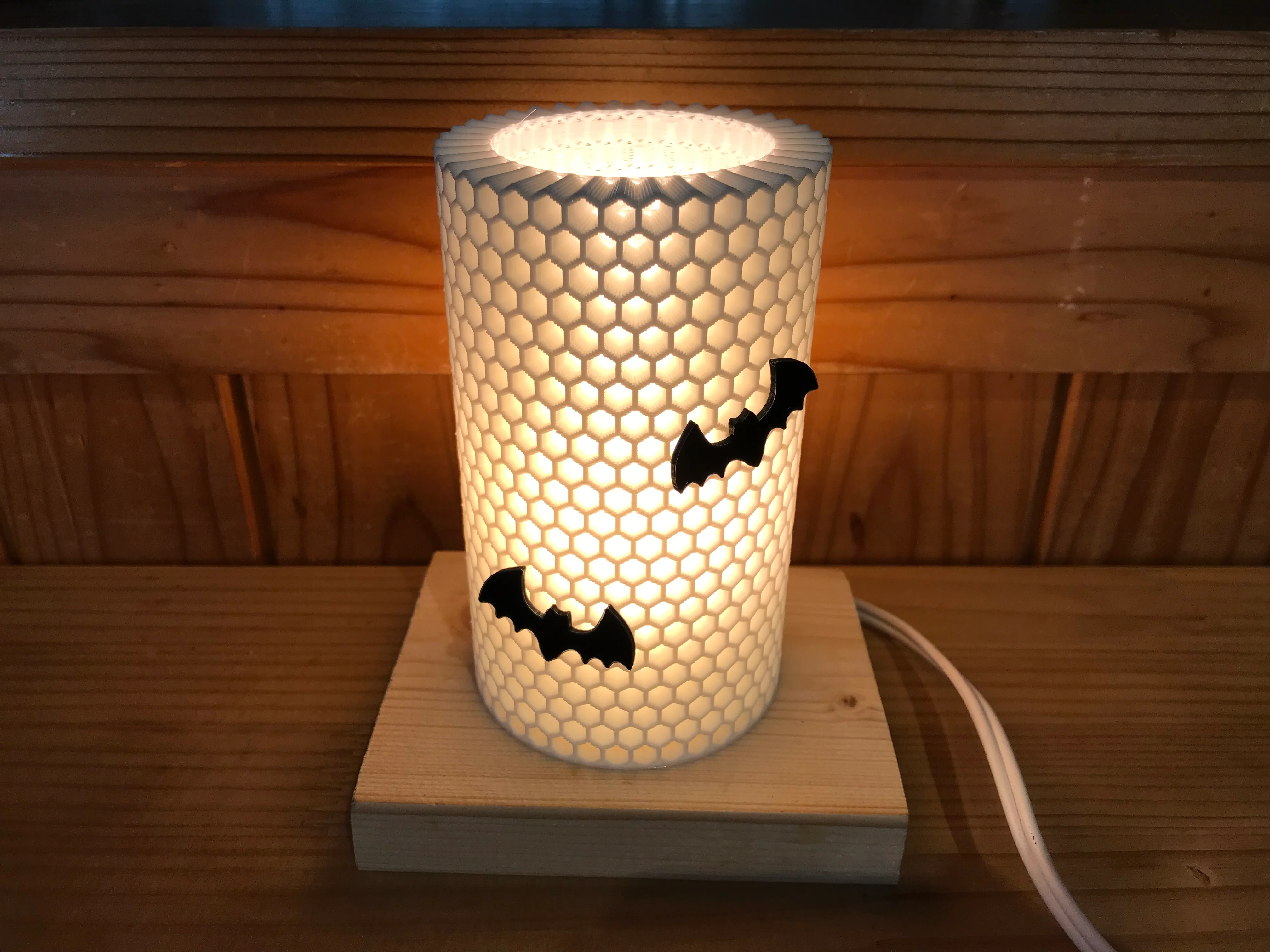 Helloween Option for HoneyComb Lamp Shade Remix