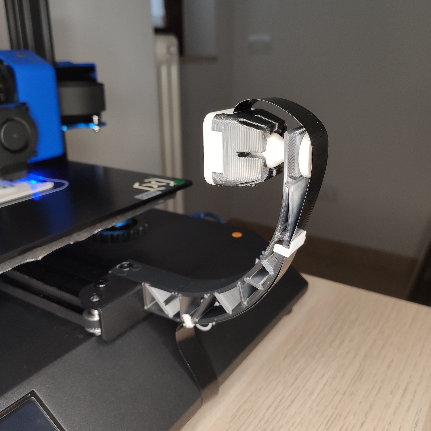 Raspberry Pi Camera front mount for Artillery Genius (ball nut)