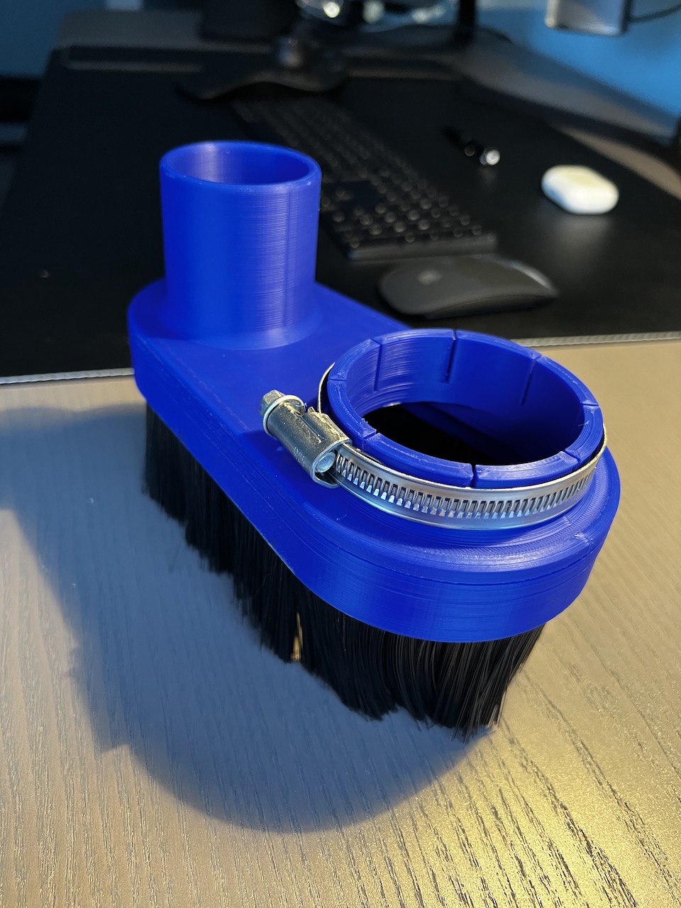 Magnetischer Absaugschuh für 2,2kw Frässpindel Luftgekühlt