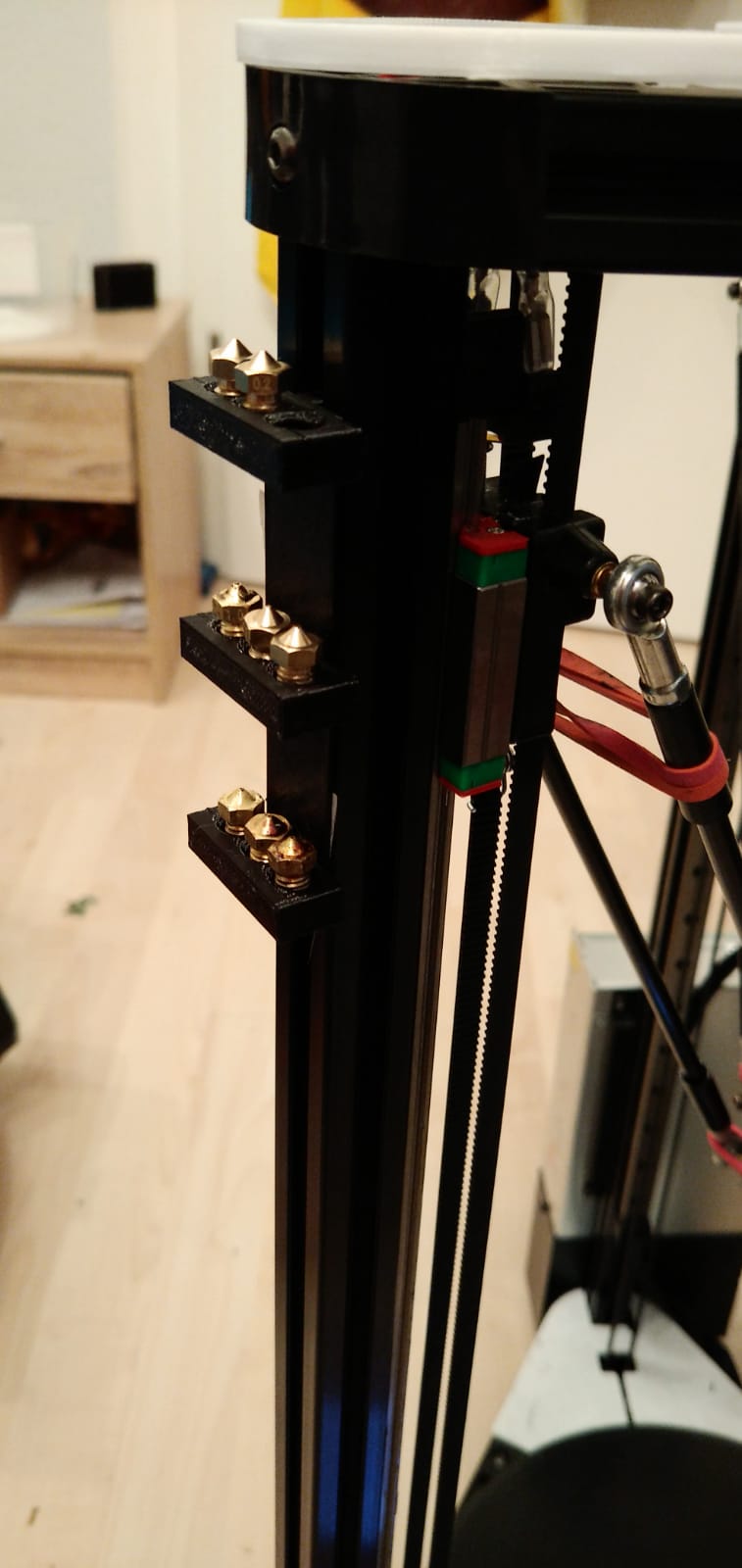 Nozzle Holder for Anycubic Kossel V2!