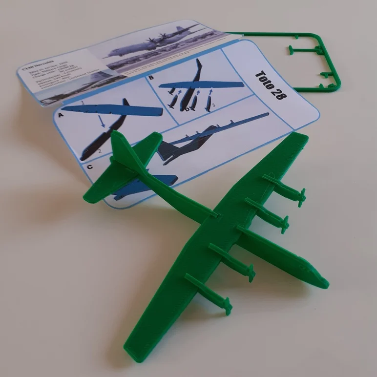 FAMOUS PLANES - C130 Hercules kit card