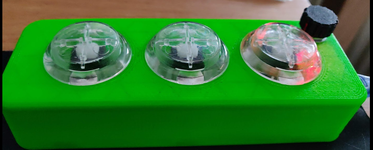 mini 3 Button Keyboard with RotaryEncoder