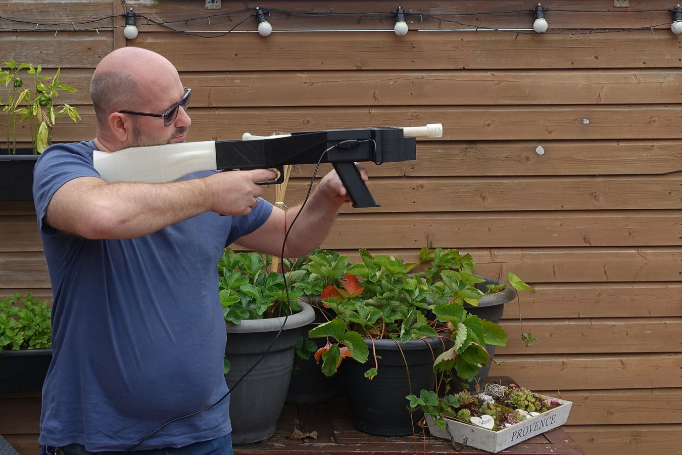 Blaster for 13.5mm foam darts (like Nerf darts)